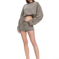 Kourt Bloomers Beige Stripe