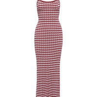 Praise Yourself Rib Maxi Dress Multi