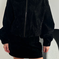 Clara Bomber Black