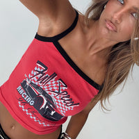 Full Speed Racing Tank Top Red