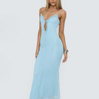 Capisce Maxi Dress Light Blue