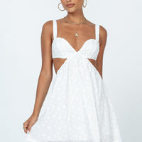 Khalia Mini Dress White