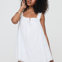 Swing Mini Dress Stripe
