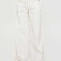 Naylor Wide Leg Jeans Cream