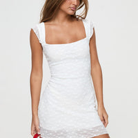Lanchester Mini Dress White