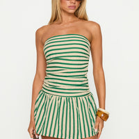 Montebello Strapless Mini Dress Multi