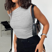 Beller Top Marle Grey