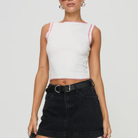 Gazelle Denim Skort Washed Black