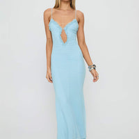 Capisce Maxi Dress Light Blue