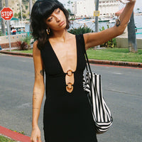 Steward Mini Dress Black