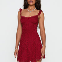 Beacall Mini Dress Red