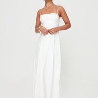 Brightwell Maxi Dress White