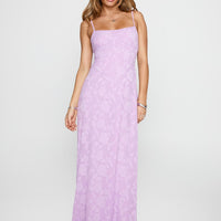South Of France Maxi Dress Lilac