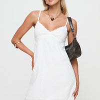 Lunya Mini Dress White