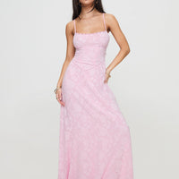 South Of France Maxi Dress Pink