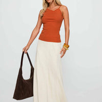 Amarante Sleeveless Top Orange