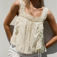 Eluisa Lace Top Cream