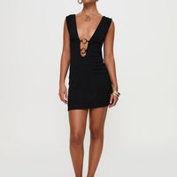 Steward Mini Dress Black