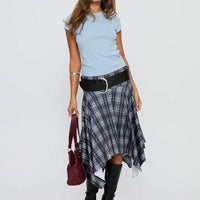 Prestige Longline Baby Tee Soft Blue