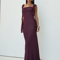 Lanai Maxi Dress Plum