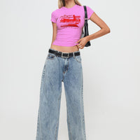 Palm Canyon Tee Pink