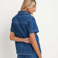 Sally Shirt Dark Blue
