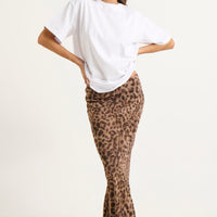 Louie Maxi Skirt Leopard