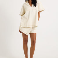 Rosemary Denim Skort Butter