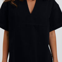 Rosemary Denim Shirt Washed Black