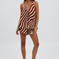 Octavia Short Montie Choc