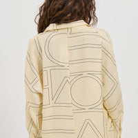 Tassie Long Sleeve Top Cream