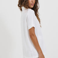 Karla Short Sleeve Shirt White