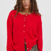 Maisha Knit Red