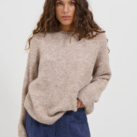 Stephanie Knit Jumper Mocha