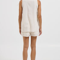 Bonnie Set Sand Stripe