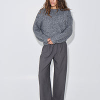 Amber Knit Charcoal