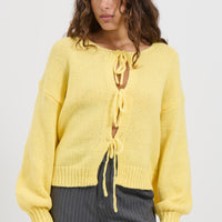 Melania Knit Lemon