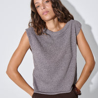 Kaisha Crop Knit Storm