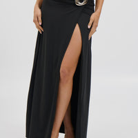 Indiana Maxi Skirt Black