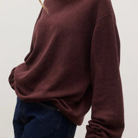 Cora Crew Neck Plum