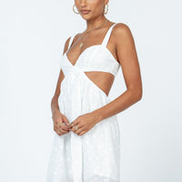 Khalia Mini Dress White