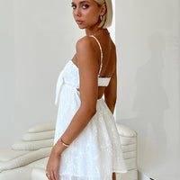 Granno Mini Dress White
