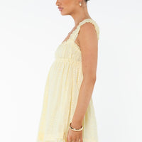 Carlita Mini Dress Yellow
