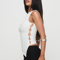 Yulkie Top White