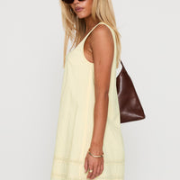 Alanah Mini Dress Lemon
