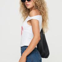 Edwardi Hibiscus Top White