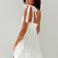 Galvis Mini Dress White