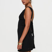 Steward Mini Dress Black