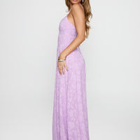 South Of France Maxi Dress Lilac