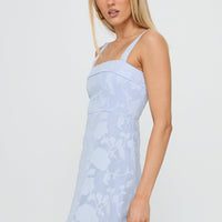 Cerise Mini Dress Lilac Burnout